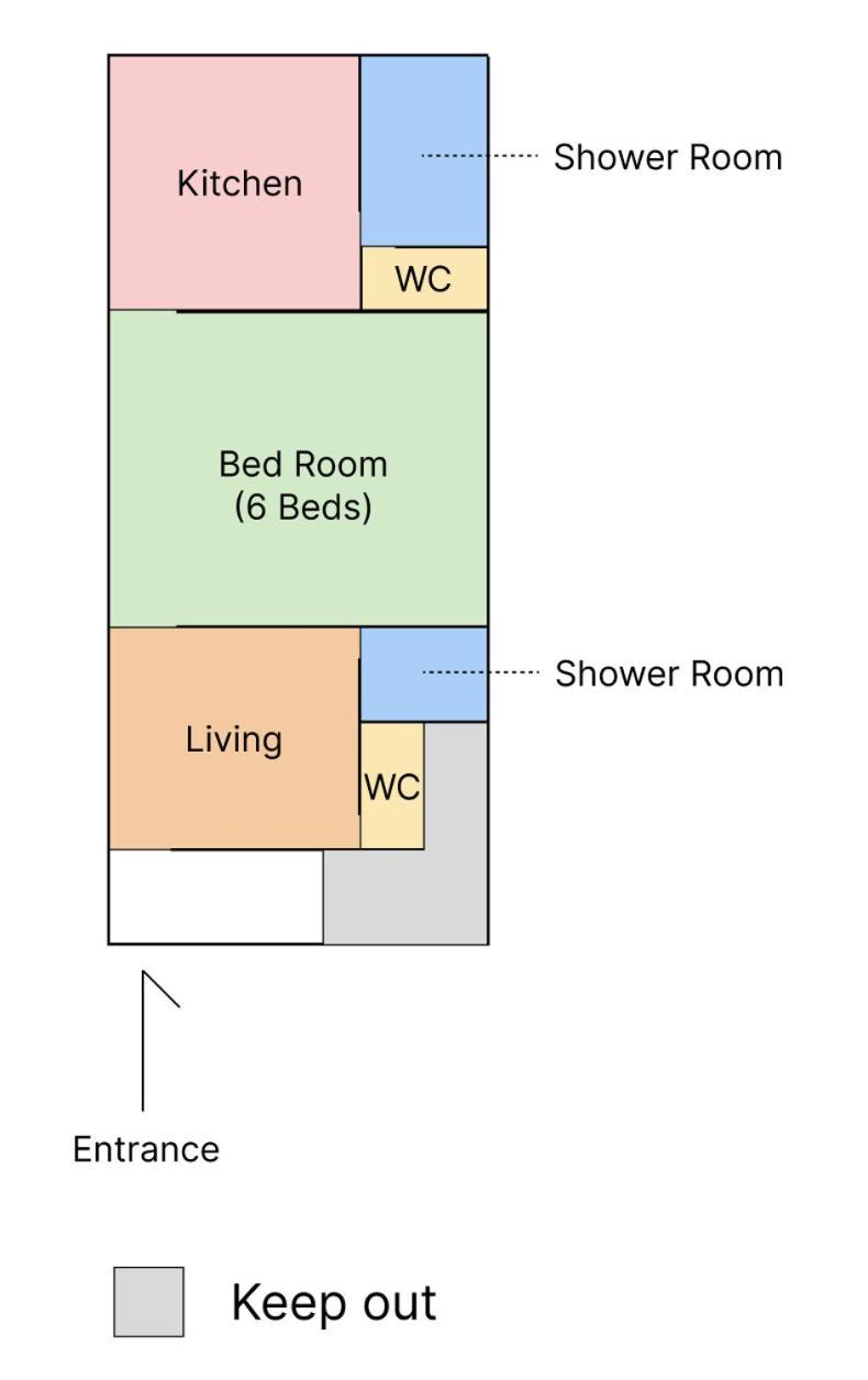Tomoeドットコム2 Onepiecehouse Apartment Хакодате Екстериор снимка